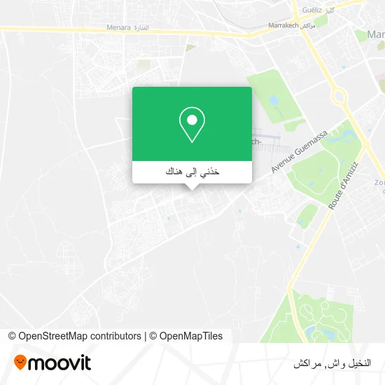 خريطة النخيل واش
