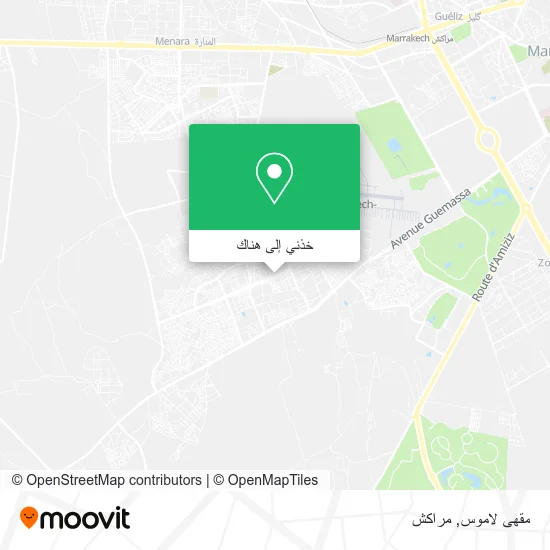 خريطة مقهى لاموس