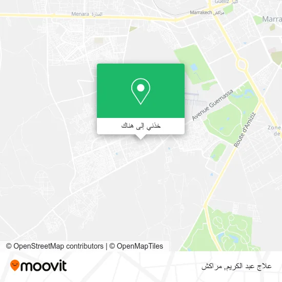 خريطة علاج عبد الكريم