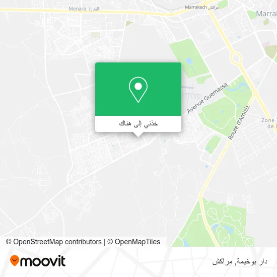 خريطة دار بوخيمة