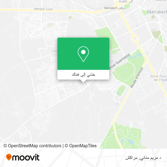 خريطة د مريم مناني