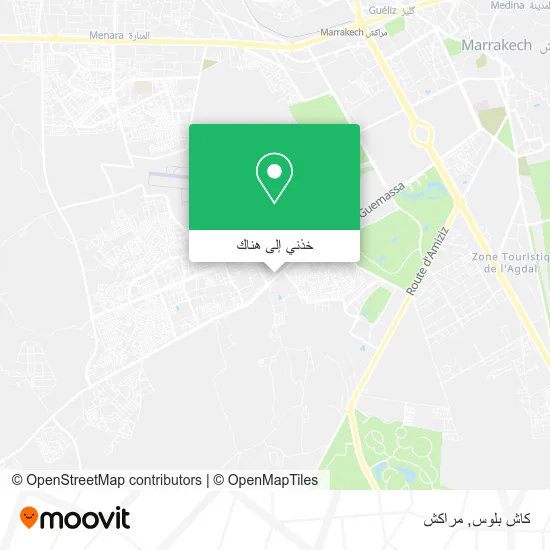 خريطة كاش بلوس