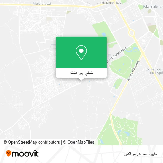 خريطة مقهى العويد