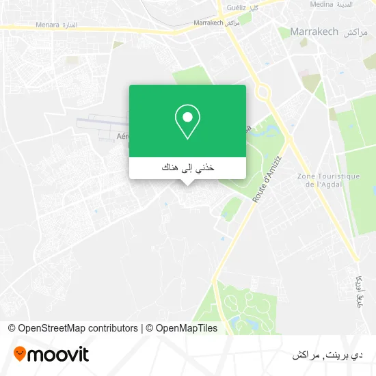 خريطة دي برينت