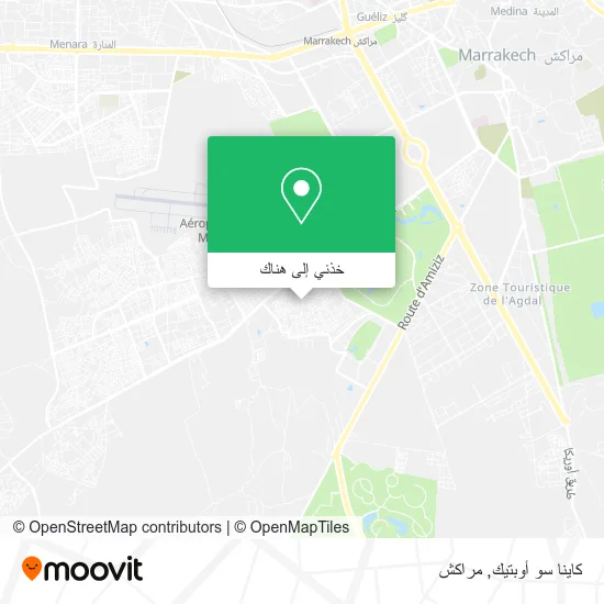 خريطة كاينا سو أوبتيك