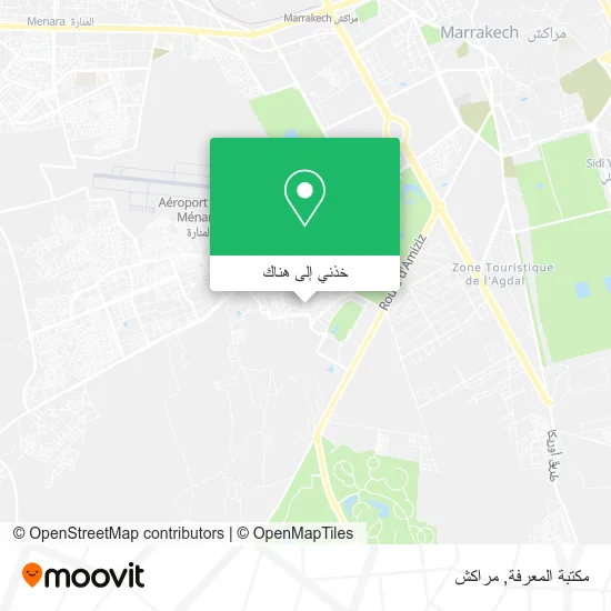 خريطة مكتبة المعرفة