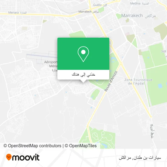 خريطة سيارات بن طنان