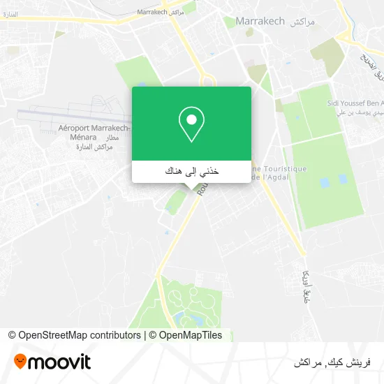 خريطة فرينش كيك