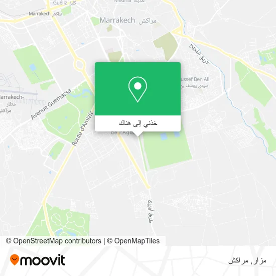 خريطة مزار