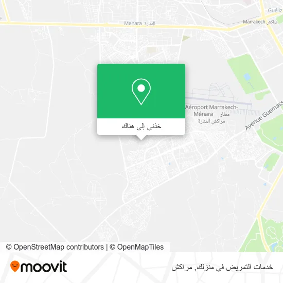 خريطة خدمات التمريض في منزلك