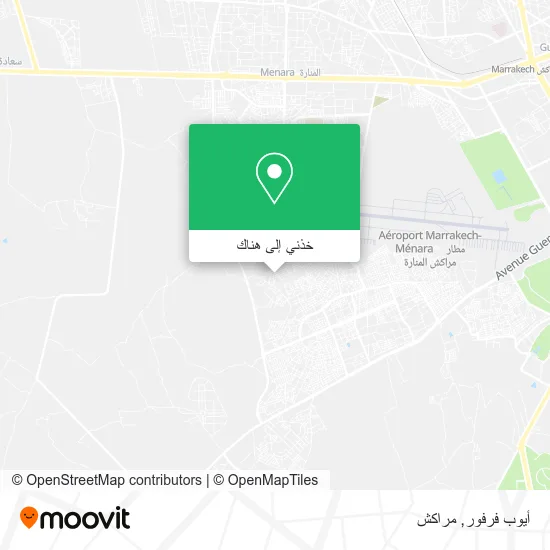خريطة أيوب فرفور