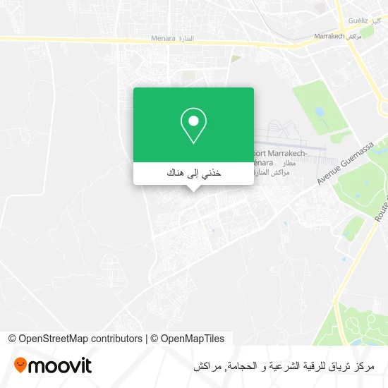 خريطة مركز ترياق للرقية الشرعية و الحجامة