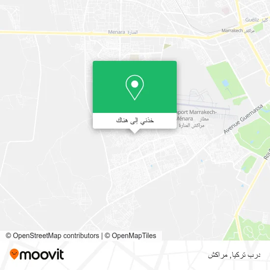 خريطة درب تركيا