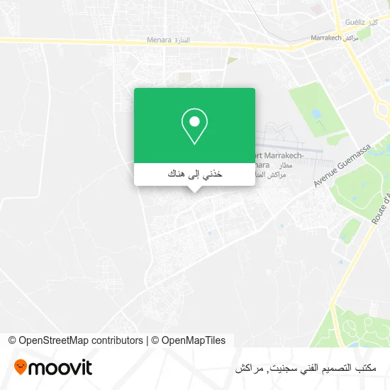 خريطة مكتب التصميم الفني سجنيت