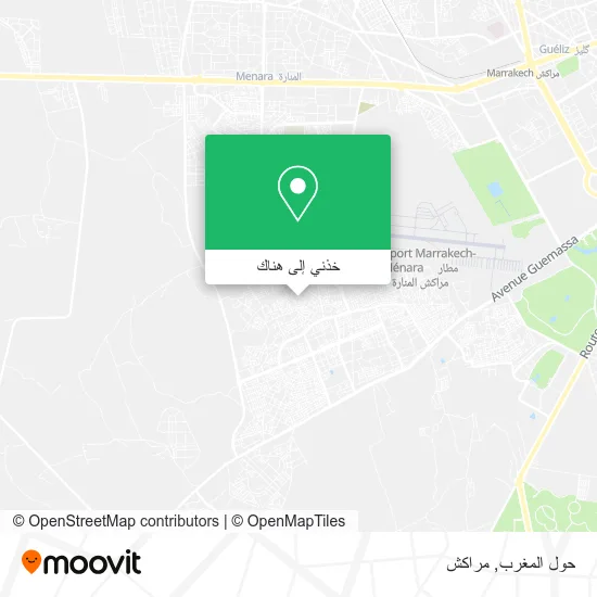 خريطة حول المغرب