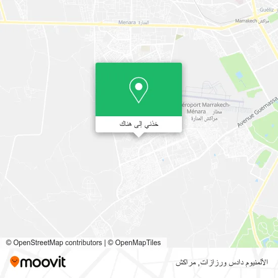 خريطة الألمنيوم دادس ورزازات