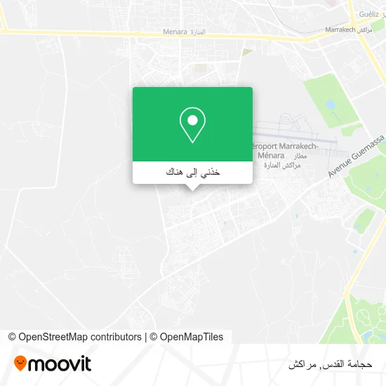 خريطة حجامة القدس