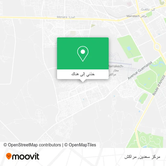 خريطة مركز سعدين