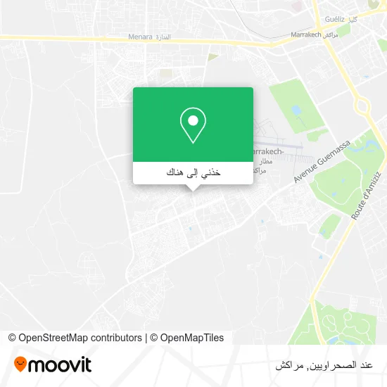 خريطة عند الصحراويين