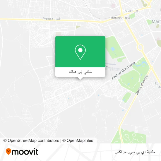 خريطة مكتبة اي بي سي
