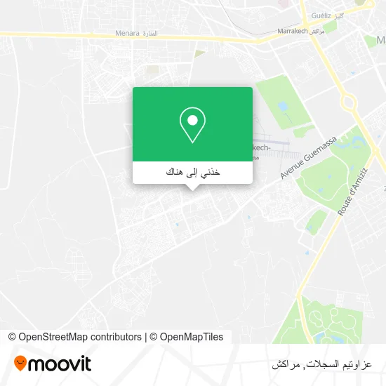 خريطة عزاوتيم السجلات