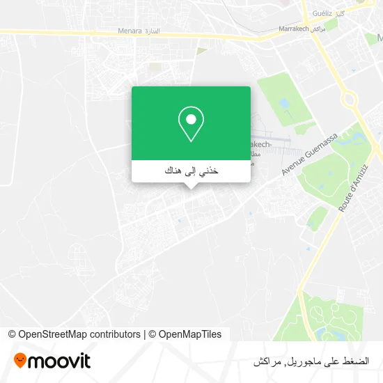 خريطة الضغط على ماجوريل