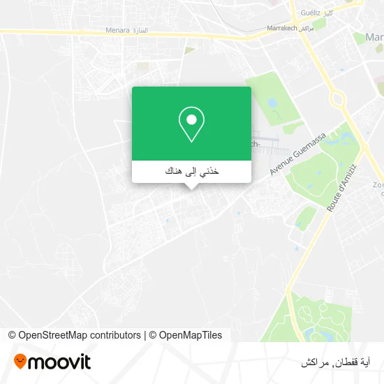 خريطة آية قفطان