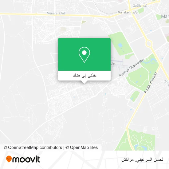 خريطة لحسن السرغيني