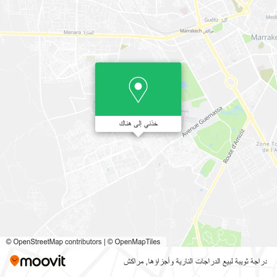 خريطة دراجة ثويبة لبيع الدراجات النارية وأجزاؤها