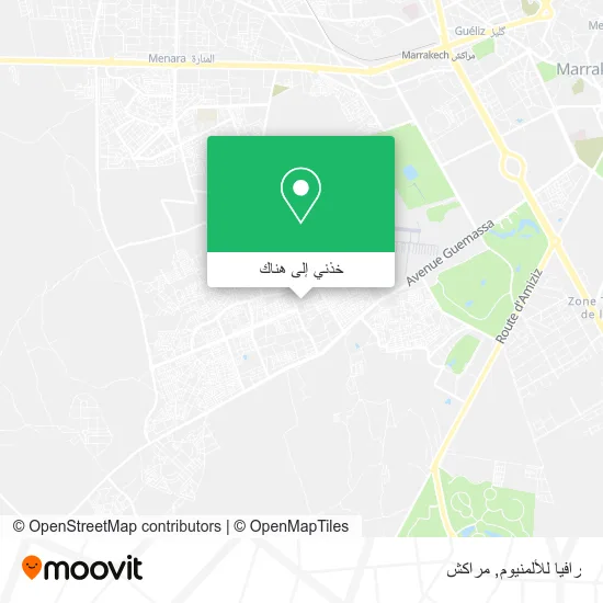 خريطة رافيا للألمنيوم