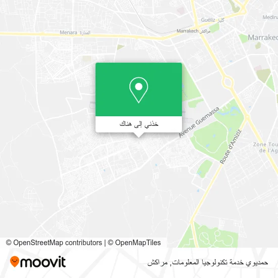 خريطة حمديوي خدمة تكنولوجيا المعلومات