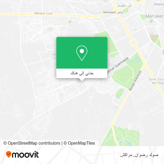 خريطة صولد رضوان