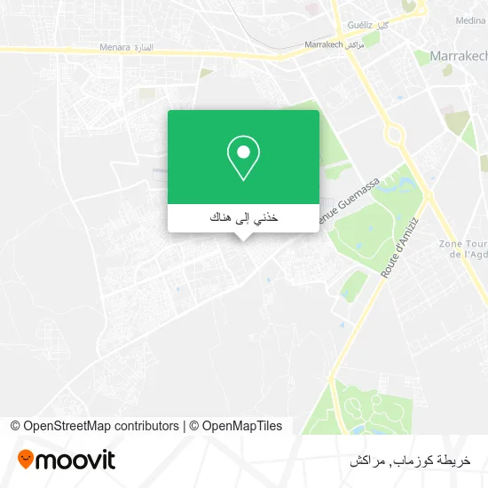 خريطة خريطة كوزماب