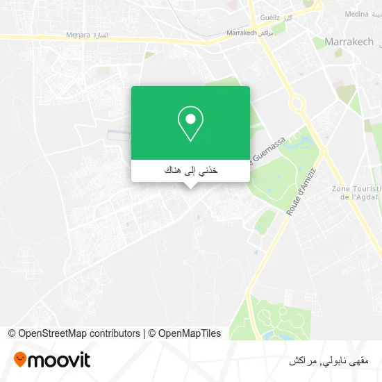 خريطة مقهى نابولي