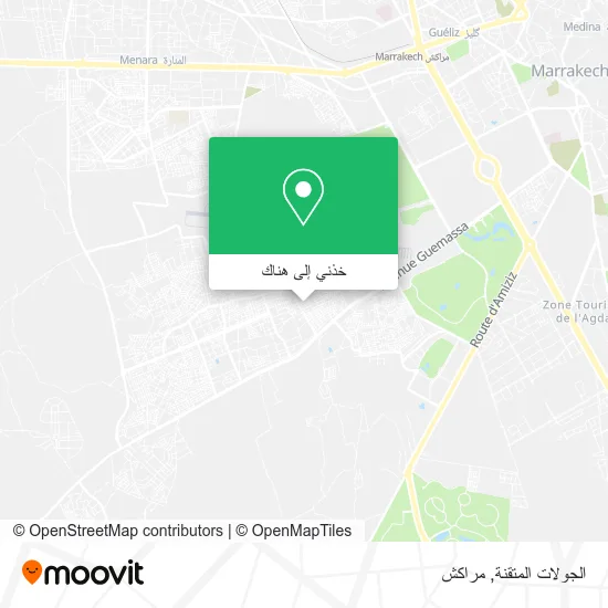 خريطة الجولات المتقنة