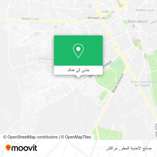 خريطة صانع الأحذية المطر