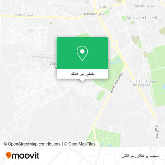 خريطة دسيسا بوعكاز