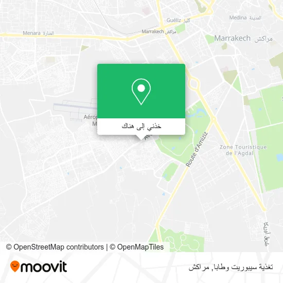 خريطة تغذية سيبوريت وطابا