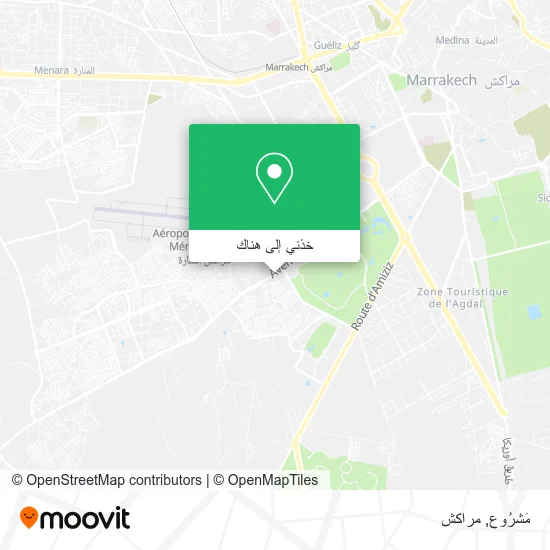 خريطة مَشرُوع