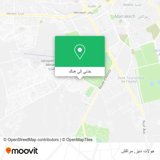 خريطة جولات دنيز