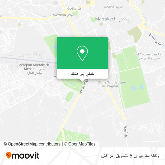 خريطة وكالة ستوديو ن 5 للتسويق