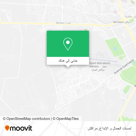 خريطة لمسات الجمال و الإبداع