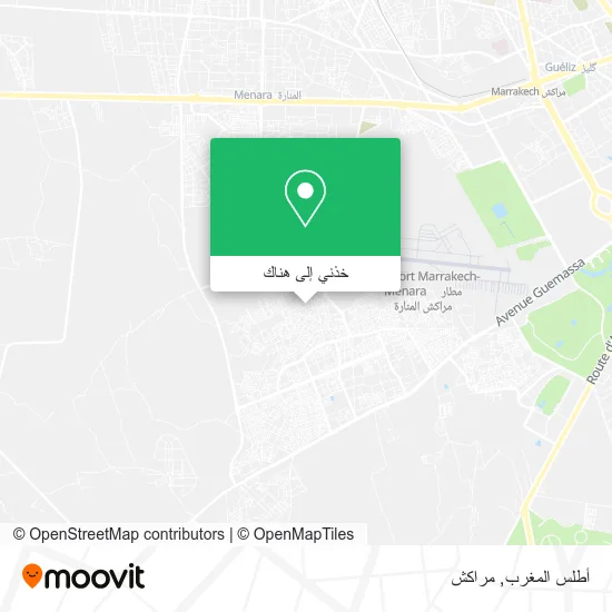 خريطة أطلس المغرب