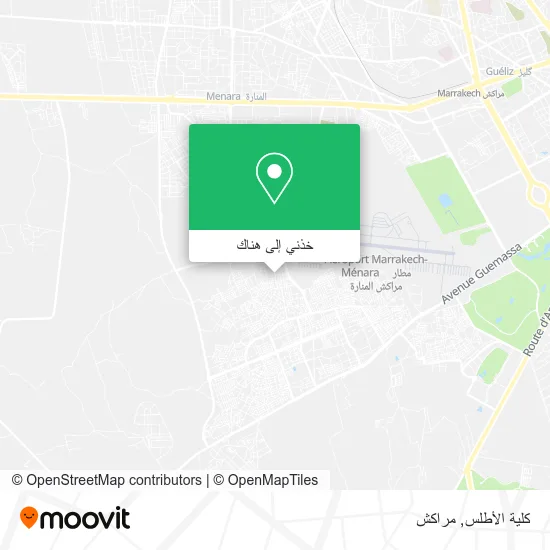 خريطة كلية الأطلس