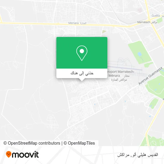 خريطة القديس هليلي ألو
