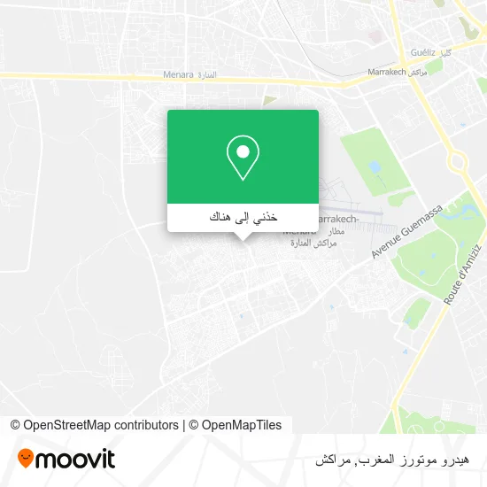 خريطة هيدرو موتورز المغرب