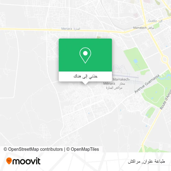 خريطة طباعة علوان