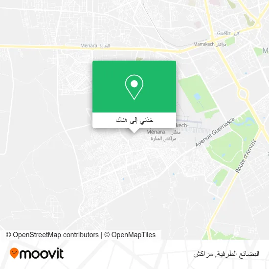 خريطة البضائع الطرفية