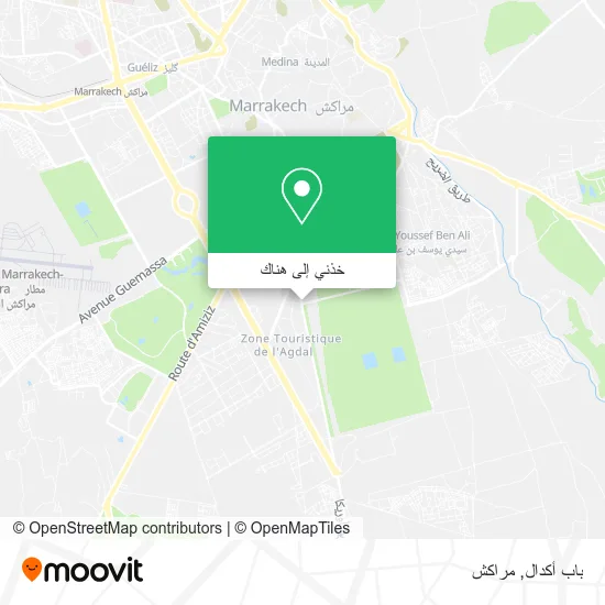 خريطة باب أكدال