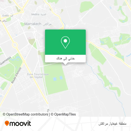خريطة منطقة غيغايا